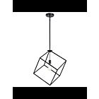 Kichler 42525BK 1-Light Black 100W Pendant