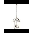 Kichler 42568NI 6-Lights Brushed Nickel 60W Foyer Chandelier
