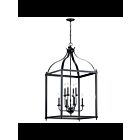 Kichler 42591BK 8-Lights Black 60W Foyer Pendant