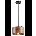 Kichler 42643DBK 1-Light Distressed Black 100W Convertible Pendant