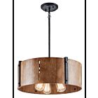 Kichler 42644DBK 3-Lights Distressed Black 100W Convertible Pendant