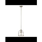 Kichler 42798NI 1-Light Brushed Nickel 75W Mini Pendant