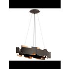 Kichler 42993OZLED Olde Bronze LED Oval Chandelier