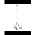 Kichler 43037DAG 3-Lights Distressed Antique Gray 75W Pendant