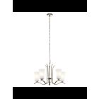 Kichler 43074NI 5-Lights Brushed Nickel 100W 1-Tier Chandelier