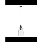 Kichler 43090BK 1-Light Black 75W Pendant