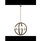 Kichler 43190DAG 8-Lights Distressed Antique Gray 60W 1-Tier Chandelier