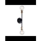 Kichler 43195BK 2-Lights Black 60W Wall Sconce