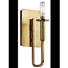 Kichler 43363NBR 1-Light Natural Brass 60W Wall Sconce