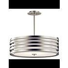 Kichler 43390NI 4-Lights Brushed Nickel 100W Pendant