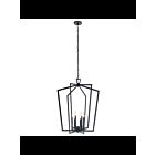 Kichler 43495BK 6-Lights Black 60W Foyer Chandelier