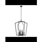 Kichler 43496BK 12-Lights Black 60W Foyer Chandelier