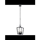 Kichler 43498BK 4-Lights Black 60W Foyer Pendant