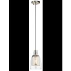 Kichler 43625NI 1-Light Brushed Nickel 100W Mini Pendant