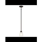 Kichler 43640OZ 1-Light Olde Bronze 100W Mini Pendant