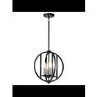 Kichler 43642BK 4-Lights Black 60W Pendant
