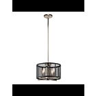 Kichler 43713PN 4-Lights Polished Nickel 60W Convertible Pendant