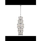 Kichler 43758CH 18-Lights Chrome 60W Multi-Tier Chandelier