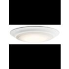 Kichler 43846WHLED27B White 14W LED Flush Mount Downlight