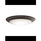 Kichler 43848OZLED40T Olde Bronze 18.5W LED Flush Mount Ceiling Light