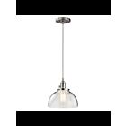 Kichler 43853NI 1-Light Brushed Nickel 100W Mini Pendant