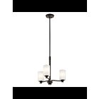 Kichler 43922OZL18 3-Lights Olde Bronze 10W LED Mini Chandelier