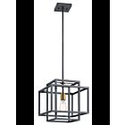 Kichler 43982BK 1-Light Black 100W Pendant
