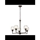 Kichler 43993OZ 5-Lights Olde Bronze 100W 1-Tier Chandelier