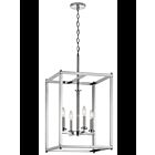 Kichler 43998CH 4-Lights Chrome 60W Foyer Pendant