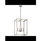 Kichler 43998NI 4-Lights Brushed Nickel 60W Foyer Pendant