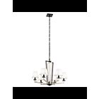 Kichler 44022PN 6-Lights Polished Nickel 60W 1-Tier Chandelier