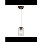 Kichler 44032OZ 1-Light Olde Bronze 75W Mini Pendant