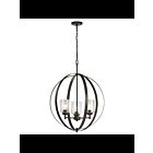 Kichler 44034OZ 3-Lights Olde Bronze 75W 1-Tier Chandelier