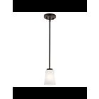 Kichler 44053OZ 1-Light Olde Bronze 75W Mini Pendant