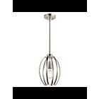 Kichler 44054NI 1-Light Brushed Nickel 75W Pendant