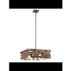 Kichler 44228AVI 5-Lights Anvil Iron 75W Rectangular Chandelier