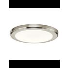 Kichler Zero 44246NILED40 Brushed Nickel 18.5W Round Flush Mount