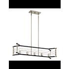 Kichler 44250MOK 5-Lights Midnight Oak 60W Linear Chandelier