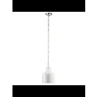 Kichler 44306WH 1-Light White 75W Mini Pendant