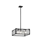 Kichler 44332DBK 5-Lights Distressed Black 75W 1-Tier Chandelier