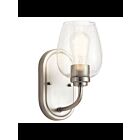 Kichler 44381NICS 1-Light Brushed Nickel 75W Wall Sconce