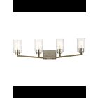 Kichler 45035DAG 4-Lights Distressed Antique Gray 75W Vanity Light