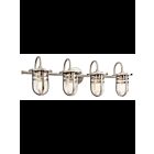 Kichler 45134NI 4-Lights Brushed Nickel 100W Vanity Light
