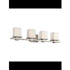 Kichler 45152AP 4-Lights Antique Pewter 100W Vanity Light