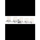 Kichler 45193CH 5-Lights Chrome 100W Vanity Light