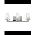 Kichler 45297CH 3-Lights Chrome 100W Vanity Light