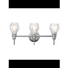 Kichler 45392CH 3-Lights Chrome 100W Vanity Light