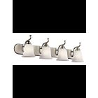 Kichler 45424NI 4-Lights Brushed Nickel 100W Vanity Light