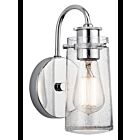 Kichler 45457CH 1-Light Chrome 60W Wall Sconce