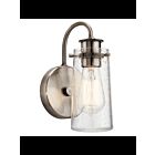 Kichler 45457CLP 1-Light Classic Pewter 60W Wall Sconce